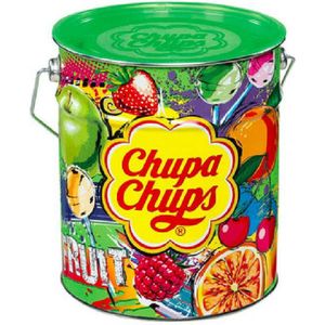 Chupa Chups - The Best Of Fruit Tin - Snoep - 150 stuks - lolly/lollies