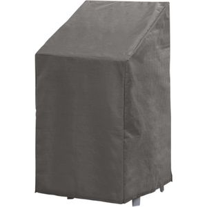 Winza Outdoor Covers - Basic - beschermhoes stapelstoelen - stapelstoelhoes - Afmeting : 66x66x128/88 cm - 2 jaar garantie - weerbestendige stapelstoelhoes - tuinstoel beschermhoes - tuinmeubelhoes stapelstoelen - outdoor stoelhoes - tuinmeubelen