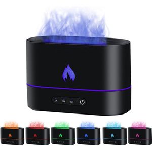 Vlam diffuser - Flame diffuser - Aroma diffuser - Mist diffuser - Luchtbevochtiger - Een must have voor jouw slaapkamer!