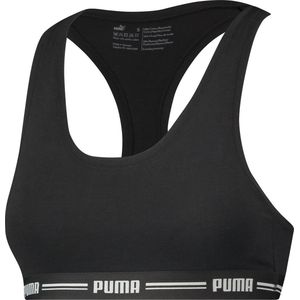 Puma - Iconic Racerback Bra - Racerback Sport Beha - L - Zwart