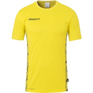 Uhlsport Kinder Sportshirts Progressive 28 Poly Shirt Kurzarm 1002267 Limonengelb-164