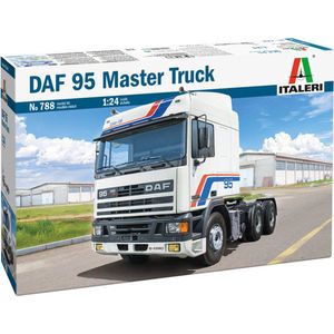 1:24 Italeri 0788 DAF 95 ATI Space Cab - Master Truck - 6x4 Plastic Modelbouwpakket