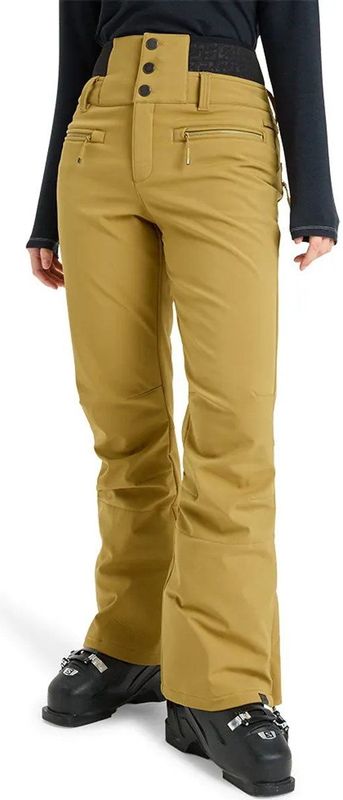 Roxy Rising High Broek Beige L Vrouw
