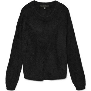 Vero Moda - Gebreide Trui - Zwart - Regular Fit