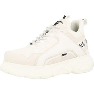 Sneakers - Chai - Gevoerd - Imitatieleer - Color-Blocking