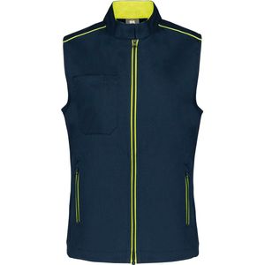 WK. Designed To Work Damesgilet Day To Day WK6149 - Navy / Fluorescent Yellow - S