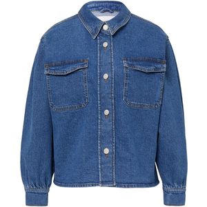 comma casual identity Tussenjas  blauw denim