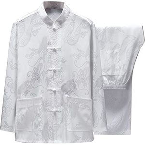 Ademend Traditioneel Chinees Vechtsport Uniform voor Mannen - Kung Fu Wing Chun Hanfu Pak