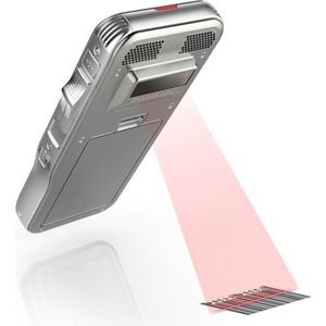 Philips PocketMemo DPM8500 - Dicteerset met Barcode scanner, Flashkaart, Aluminium