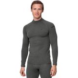 DANISH ENDURANCE Merino Wol Heren Thermo Shirt voor Extreme Kou - Zwaargewicht - Donkergrijs - Maat XL