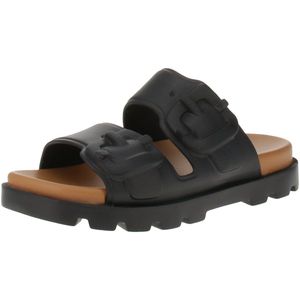 Brutus - Muiltjes - Effen - Imitatieleer - Platte Hak