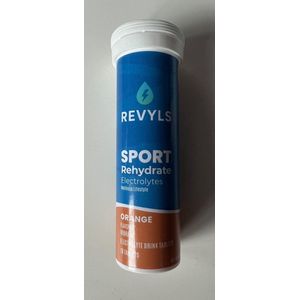 Revyls Sportdrank tabletten - Sinaasappel - per 10 stuks - Electrolytes - 90% minder suiker
