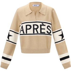 Après ski trui - nieuwe collectie - herfst/winter - dames - khaki - maat S/M