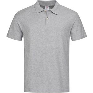 Stedman Short Sleeve Polo S510 - Grey Heather - 5XL