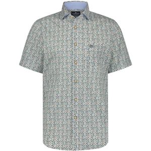 Fellows United Shirt korte mouw butterfly Mint green (41.6612 - 175)