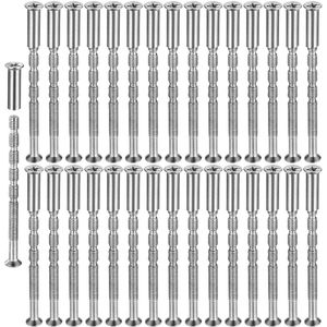 30 stuks M3 kastschroeven en verbindingsschroeven - 60 mm met aansluitmoffen 16 mm