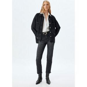 Hoge taille Slim recht Jeansbroek