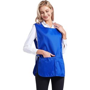 Unisex shorts 2-pack universele shorts verstelbare taille met 2 zakken - Blauw