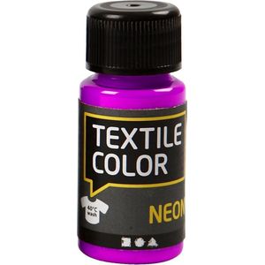 Textielverf - Neon Paars - Creotime - 50 ml