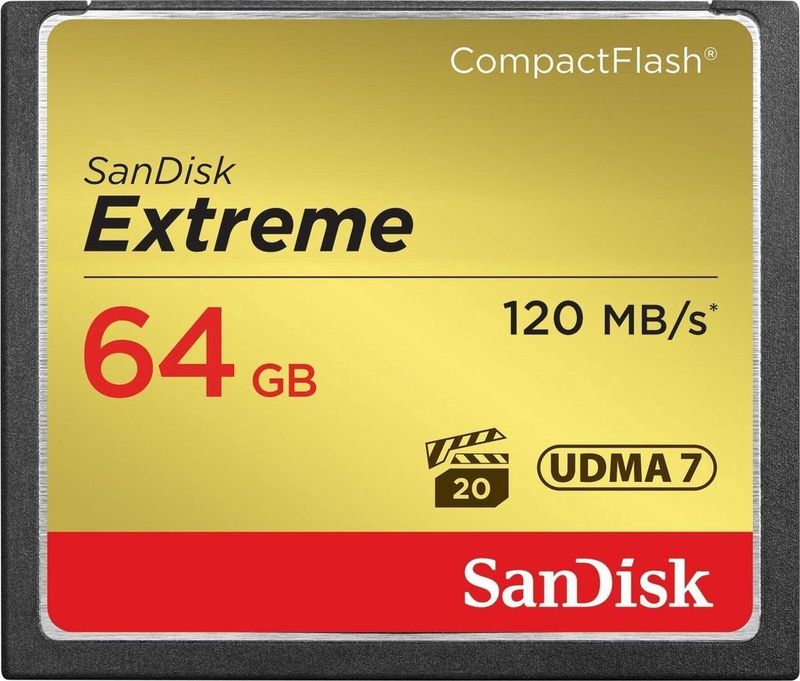 Sandisk Extreme CompactFlash 64GB