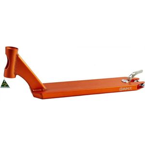 Apex Stuntstep Deck 60cm Peg Cut Orange