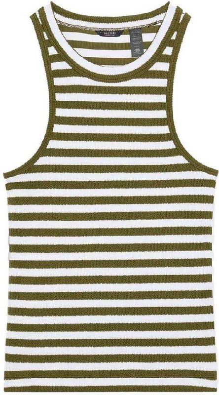 Dockers - Rib Knit - Mouwloos T-shirt - Groen