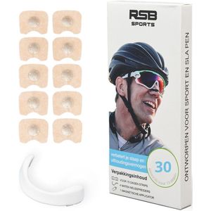 Magnetische Neusstrips - Neusspreider Set - Neuspleister - Wit - 30 Dagen