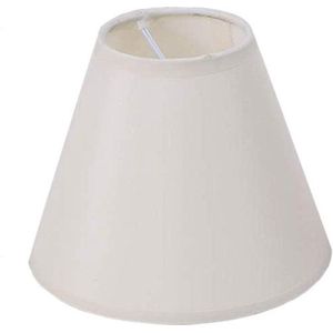 Lampenkap - Staande lamp/Hanglamp/Tafellamp/Eenvoudig te installeren stoffen lampenkap, woon- en feestdecoratie-verlichtingsaccessoires voor slaapkamer/studeerkamer/woonkamer/koffiebar (wit)