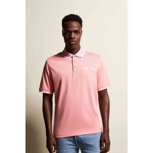 Bugatti poloshirt korte mouw roze