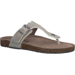 s.Oliver - Dames Muiltje - Blauw - Leren Bovenwerk