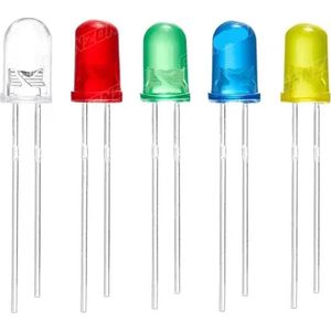 OTRONIC® 10x LED diodes 5 verschillende kleuren