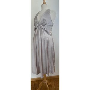 Zwangerschapsjurk Zilver maat XL