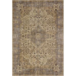 Vintage handgeweven vloerkleed - tapijt - Tella 282 x 191