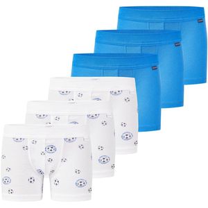 Schiesser Jongens shorts / pants 6 pack Kids Boys fijnrib Organic Cotton