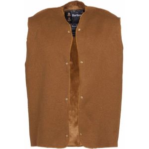 Bodywarmer Barbour Men Warm Pile Lining Brown-Maat 40