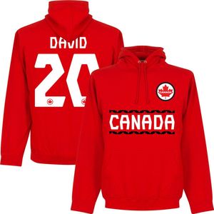 Canada David 20 Team Hoodie - Rood - L