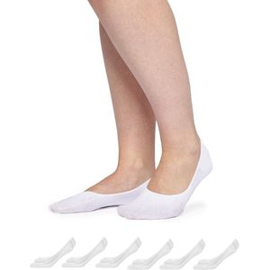 SNOCKS - Loafer Sokken - Footies - Dames en Heren - Onzichtbare Sokken - 6 Paar - Duurzaam