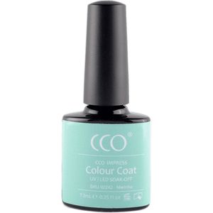 CCO Shellac - Gel Nagellak - kleur Marinha 92242 - BlauwGroenPastel - Dekkende kleur - 7.3ml - Vegan