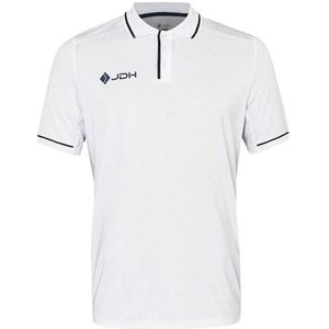 JDH - Carbon Pro Polo - White - 93% Polyester 7% Elastaan