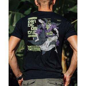 PRiDEorDiE DANGEROUS WATER V.2 T-shirt Zwart - XXXL