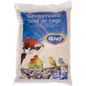 Duvoplus - Bodembedekking - Vogel - Schelpenzand 20kg Wit - 1st