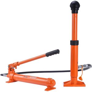 Hydraulische Krikset - Max Draagkracht 12 Ton - Gietijzeren Cilinder & TPU Afdichtingen