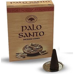 Green Tree Incense Cone Palo Santo 10 Cones