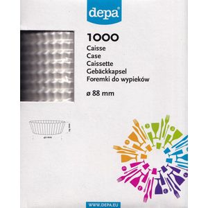 Bakvorm Papier - 40 x 24 mm - Ø 88 mm - te klein voor muffins !