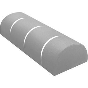 S&E Ergonomisch Halve Maan Kussen – Ondersteuning voor Benen, Knieën en Onderrug - Grijs