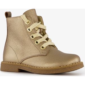 Groot - Veterboots - Goud - Leren - Uitneembare Zool