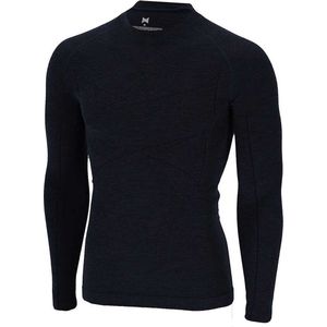 Xtreme - Thermo (onder) T-shirt heren - Navy blauw - Premium Merino Wol - L - 1-Stuk - Wol thermokleding