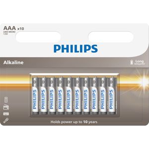 Philips AAA alkaline batterij - 40 stuks