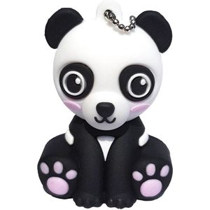 Ulticool Panda USB Stick 32 GB – Origineel verjaardag cadeau idee voor vrouwen vriendin tiener meisjes of panda liefhebbers – zwart / wit / roze - Vrouw Cadeautje Populair - Cadeauset Geschenkset Pakket - Sinterklaas Kinderen - Kind Schoencadeautjes