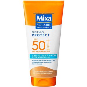 Mixa - Dermo Protect - Zonneschermmelk - 175 ml - SPF 50+ - Anti-Zout, Zand en Chloor